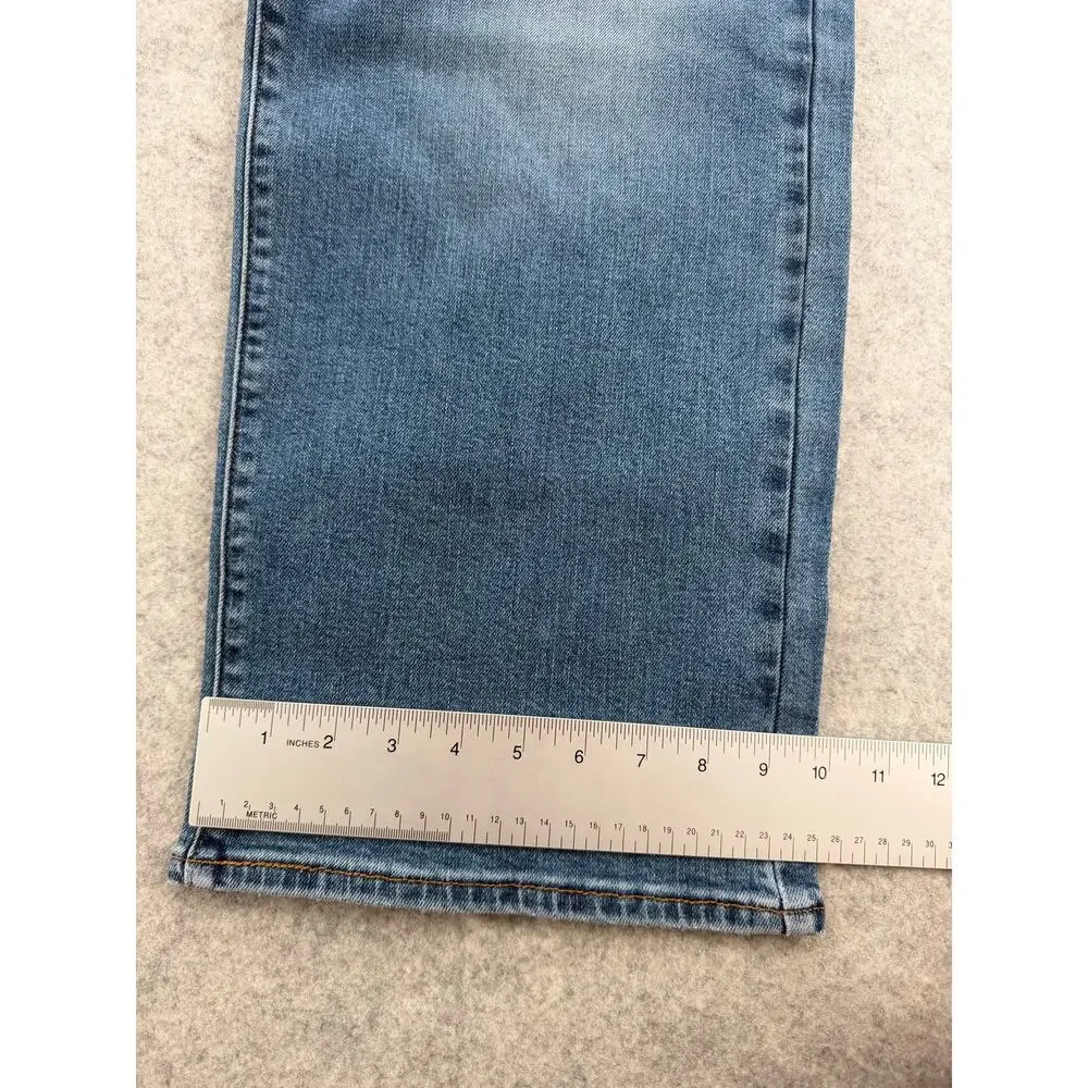 NWT Levi's Blue High-Rise Wide-Leg Jeans Size 28